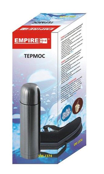 Термос питьевой с чехлом Empire EM-1374 350 мл | Зображення 1