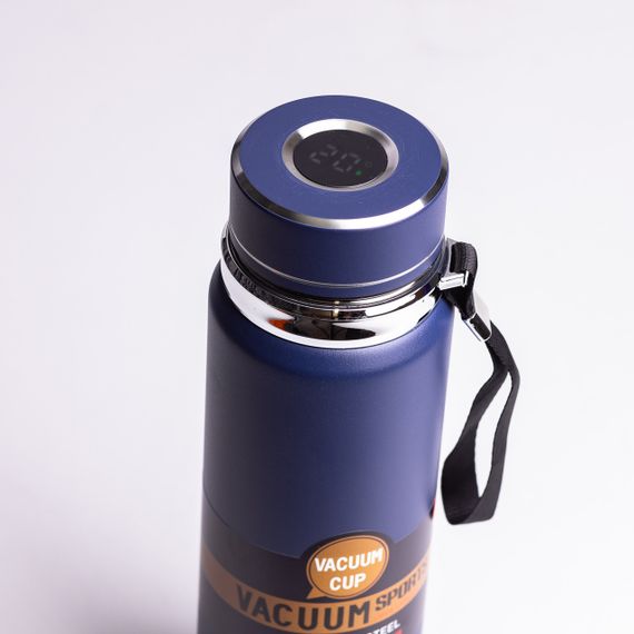 Термос Vacuum Sports з датчиком температури 1 л синій HP-14-30BL | Зображення 3