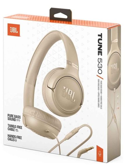 Гарнітура JBL TUNE 530 Beige (JBLT530BEG) | Зображення 9