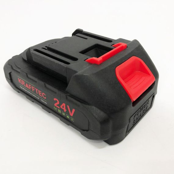 Літій-іонний акумулятор KRAFFTEC 24V 1500mAh для електроінструментів, Акумулятори для дриля шуруповерта | Зображення 1