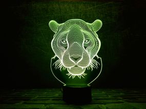 Змінна пластина для 3D ламп "Пантера" 3DTOYSLAMP