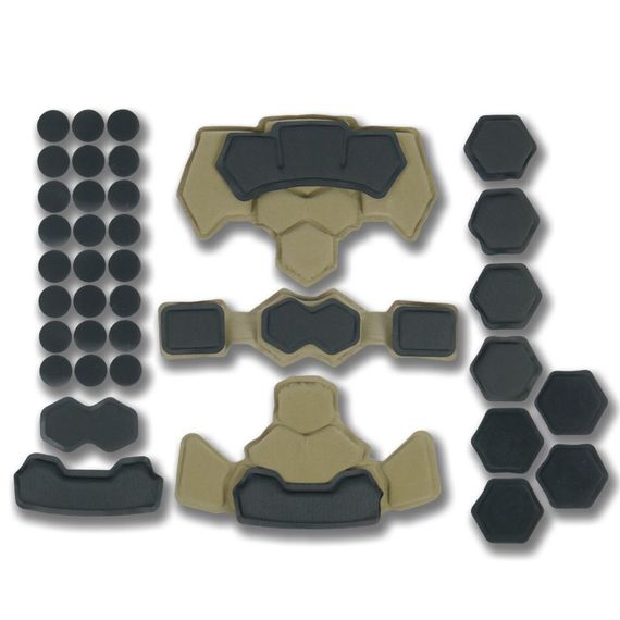 Підвісна система + подушки для шолому Team Wendy Cam Fit (R) GEN.4 Койот | Зображення 1