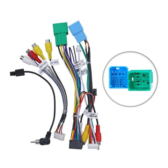 Перехідник живлення серії QIV з адаптером CAN-BUS для Fiat Ducato, Strada, Tipo QBR-W 2085 (дрот)