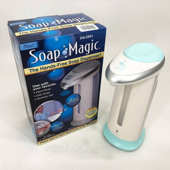 Сенсорний дозатор для мила Magic Soap 300 мл VU-91 | Зображення 7