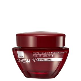 Нічний крем для обличчя Пружність та гладкість з протинолом 35+ Avon Anew Reversalist Plump & Smooth Night Cream 50 мл