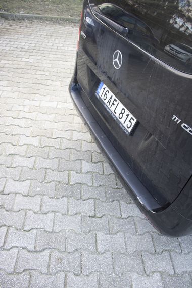 Накладка на задній бампер EuroCap (ABS) для Mercedes Vito / V W447 2014-2024 рр | Зображення 5