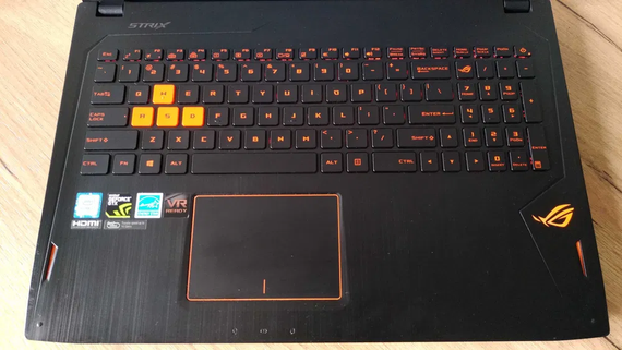 Ноутбук ASUS GL502/15.6 FHD/IPS/i7 7700HQ/16Gb HDD1Tb/GTX1070-8Gb | Зображення 5
