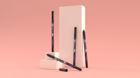 Водостойкий карандаш для глаз Farmasi Exspress 04 Темно-коричневый 1 г | Зображення 8