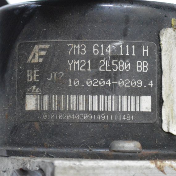 Блок управління ABS Volkswagen Sharan 1.9 TDI 1995-2010 блок АБС Фольксваген Шаран 1J0907379P 7M3614111H | Зображення 5