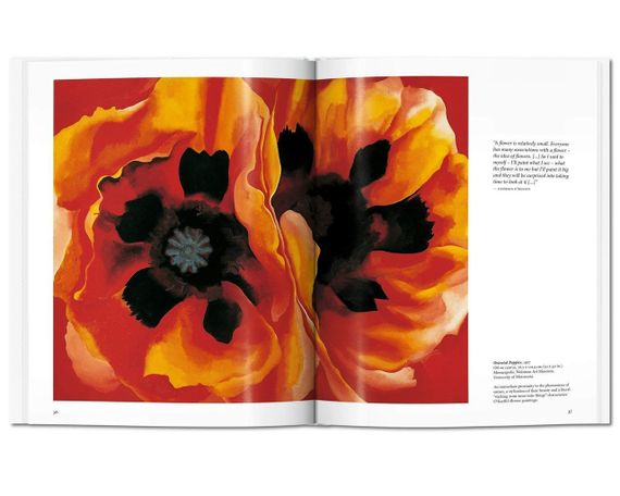 Книги для художников живопись Джорджии О’Кифф O'Keeffe. Britta Benke, Taschen книги про искусство на | Зображення 2
