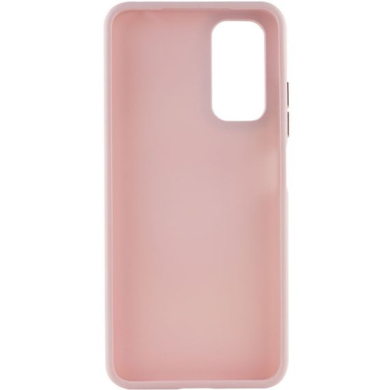 TPU чохол Bonbon Metal Style для Samsung Galaxy A14 4G/5G Силікон, Білий / White Силікон, Рожевий/Light pink | Зображення 2