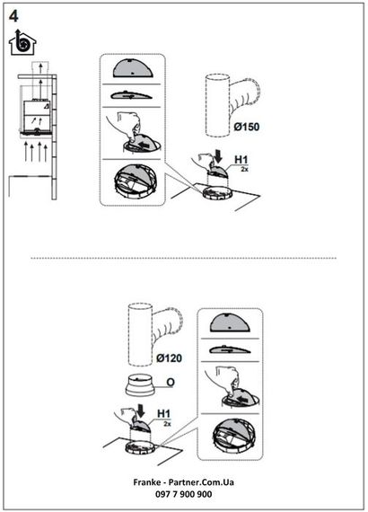 Витяжка Franke вбудовувана Box Flush EVO нерж (305.0665.361) | Зображення 3