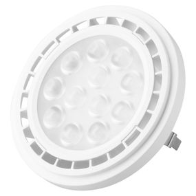 Лампа светодиодная LED 9W 12V G53 WW AR111 AC/DC