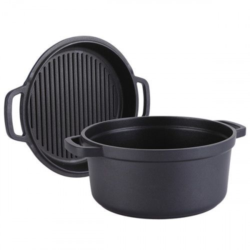 Каструля 6,7л з кришкою MR-4128 Maestro