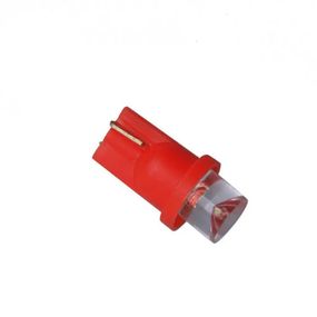 Автолампа Terra T10 / W5W, цоколь W2.1x9.5d, LED вогнутая, красный, 12V, 0,24W