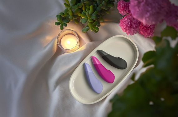 Кліторальний вакуумний стимулятор 2 в 1 Womanizer Enhance з вібрацією, рожевий Sex Aura | Зображення 7