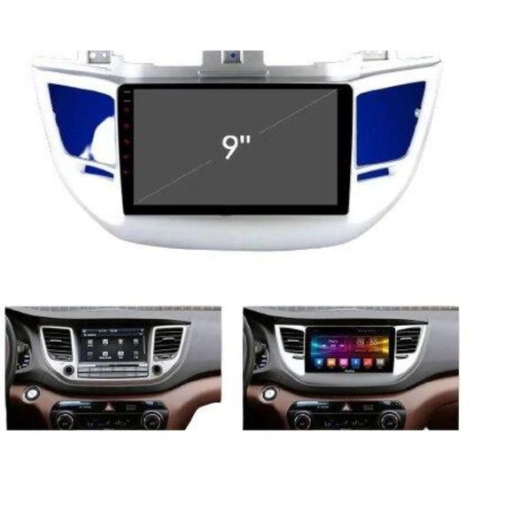Автомагнітола штатна 9-дюймовий екран XPRO для Hyundai Tucson/IX35 2015-2017 (MER-14112_6006) | Зображення 5
