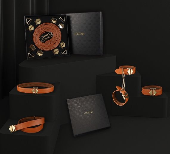 Бондажний набір БДСМ Чорний Lockink | Зображення 7