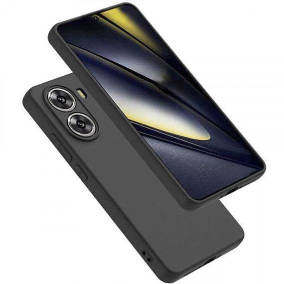 Чехол TPU Epik Black Full Camera для Xiaomi Poco X7 Pro Черный | Зображення 1