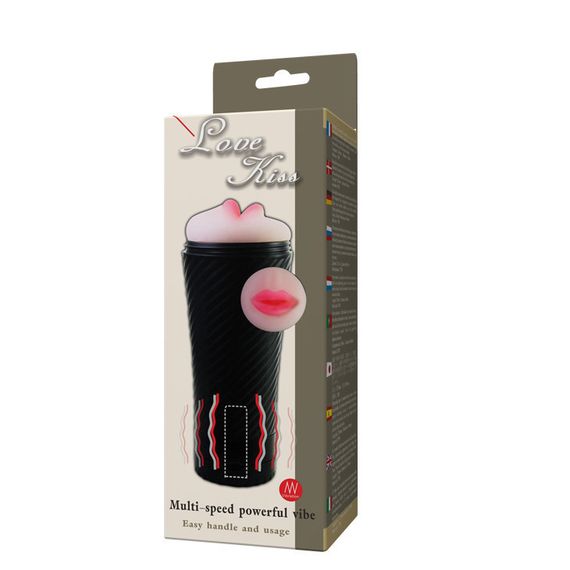 Мастурбатор ротик - Masturbator Cup - Vibration Love Kiss Sex Aura | Зображення 6