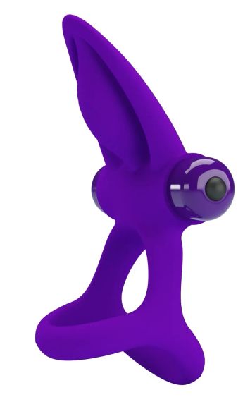 Эрекционное вибро кольцо Pretty Love - Vibration Cock Ring, 10 vibration functions, BI-210306 sexstyle | Зображення 3