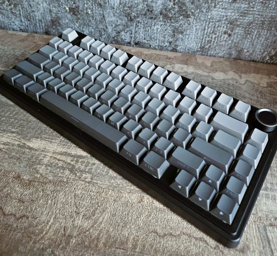 Бездротова механічна клавіатура AULA F75 Wireless Mechanical Keyboard RGB Black Gradient | Зображення 1