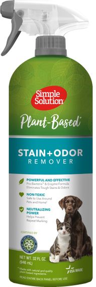 Натуральний нейтралізатор запаху і плям Simple Solution Plant-Based Stain and Odor Remover 946 мл
