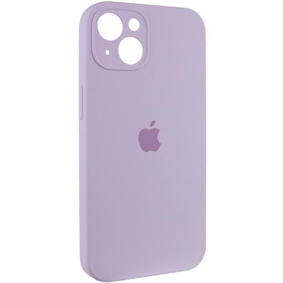 Чохол Silicone Case Full Camera Protective (AA) для Apple iPhone 15 Plus (6.7") Бузковий / Lilac | Зображення 1
