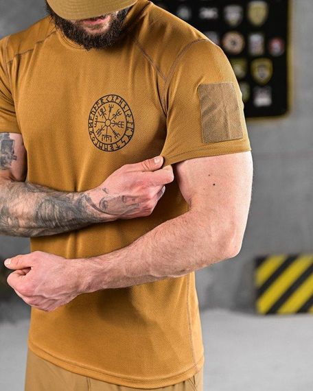 T-shirt CoolPass runes coyote DL7019 | Зображення 3