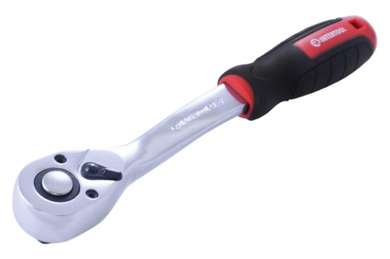 Ключ трещоточный (рукоятка с храповым механизмом) Intertool - 1/2" x 72T Storm (ET-8003) | Зображення 2