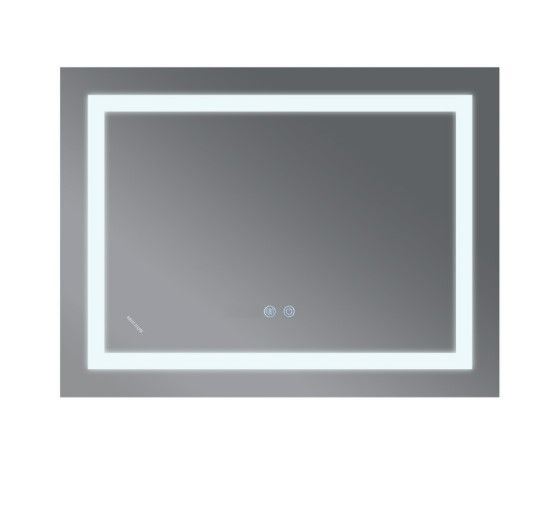 Дзеркало Mixxus WARM MR12-90x70-REVERSE з LED Touch, Anti-fog, димером, регулюванням яскравості (MI6675) | Зображення 4