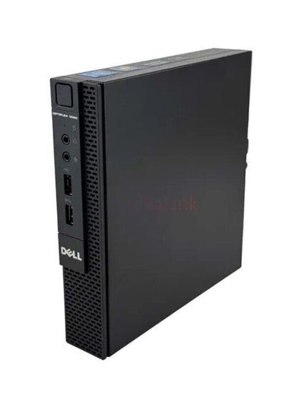 Неттоп Dell OptiPlex 3020 Micro USFF / Intel Core i3-4160T (2 (4) ядра по 3.1 GHz) / 16 GB DDR3 / 1000 GB SSD / Intel HD Graphics б/у | Зображення 1