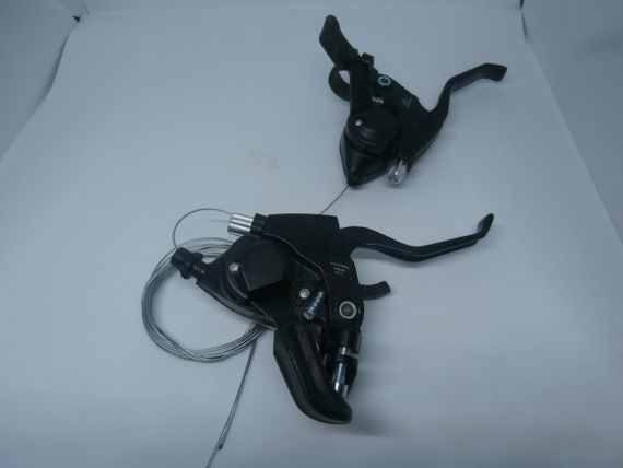 Моноблоки Shimano 3 7 швидкостей, манетки на велосипед XMN-019 | Зображення 4