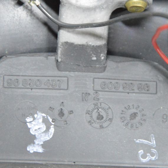 Кермо Citroen C3 Picasso 2008-2013 Рульове колесо Сітроен ц3 Пікассо 96830437 6099296 | Зображення 6