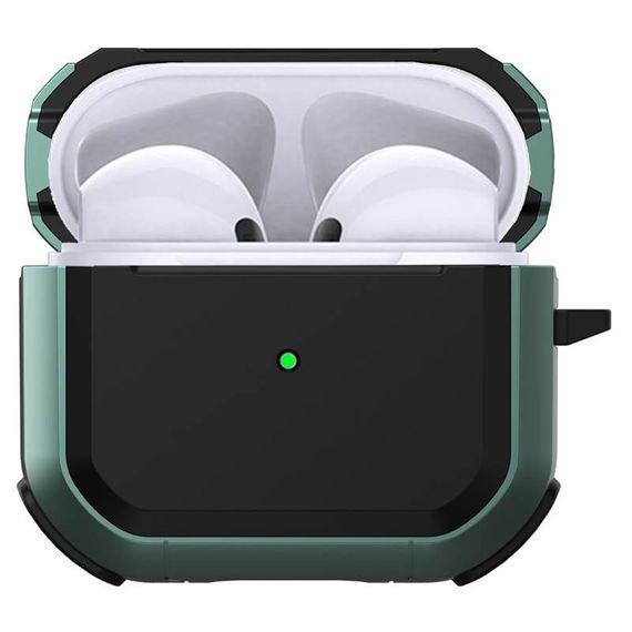 Футляр протиударний Black ed. для навушників Airpods Pro Apple Green | Зображення 1