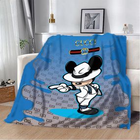 Плед 3D Магический Мики Маус в мире Gucci 20222350_C 10731 80х100 см