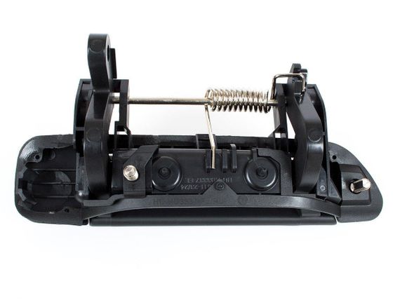 Honda Accord 98-02 зовнішня ручка без отвору матова чорна передня ліва Хонда Аккорд | Зображення 1