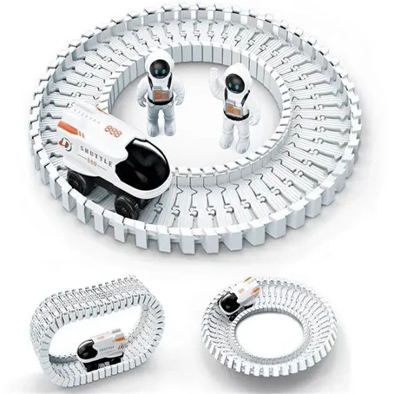 Конструктор космічний трек LT243177 Outer Space Track зі звуковими ефектами та світлом