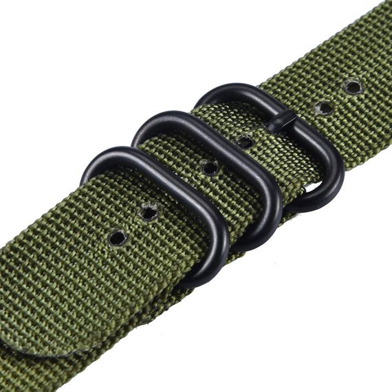 Нейлоновый ремешок Primolux Traveller для часов Apple Watch 42mm / 44mm / 45mm - Army Green | Зображення 4
