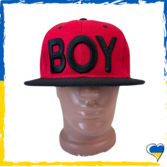 Кепка BOY дитяча підліткова. Кепка для хлопчиків бой. Кепка 53-57р. | Зображення 1