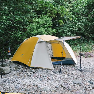 Палатка Naturehike двомісний CNK2300ZP024 жовтий (6976023923685) | Зображення 1