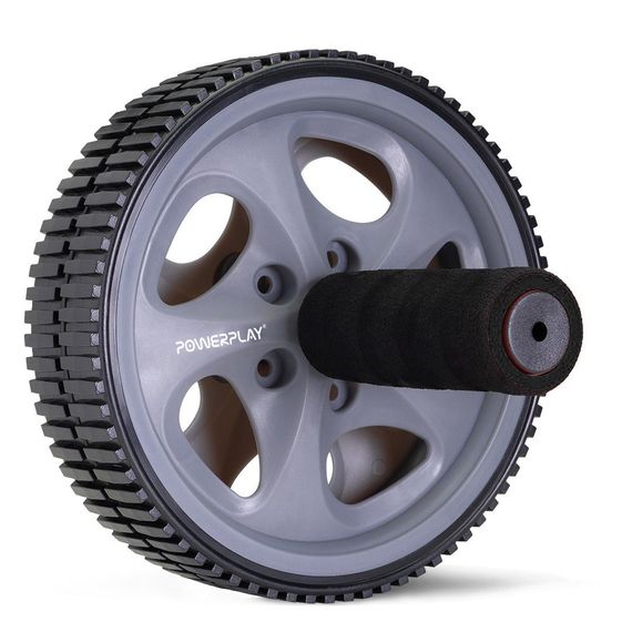 Колесо для преса Паверплей PP-4345 Exercise Wheel (d16.5cm.) Сіре