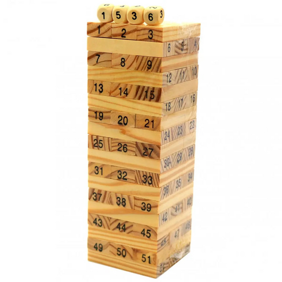 Развивающая настольная игра "NUMBER TOWER" укр. NT-01U | Зображення 2