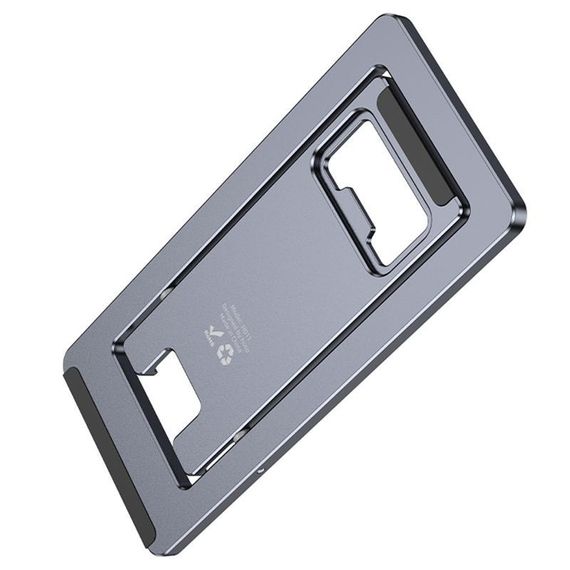 Подставка для телефона Hoco HD11 Volar metal folding Metal grey | Зображення 5