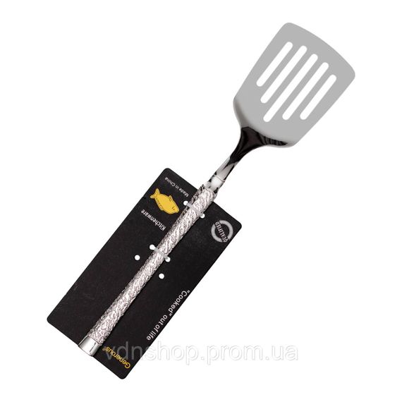 Лопатка кухонна для сковороди 26.5 (см) металева лопатка з нержавіючої сталі для приготування їжі HP-8-51 | Зображення 3