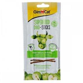 GimCat Superfood Duo-Sticks лакомство для кошек с говядиной 3 шт