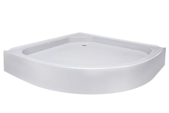 Душовий піддон Lidz Kapielka ST80x80x14, напівкруглий LKAST808014 | Зображення 3
