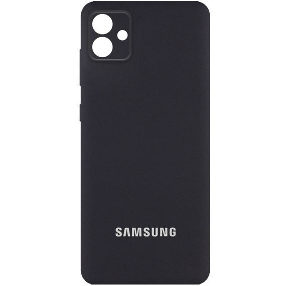 Чохол Silicone Cover Full Camera (AA) для Samsung Galaxy A04e, Чорний