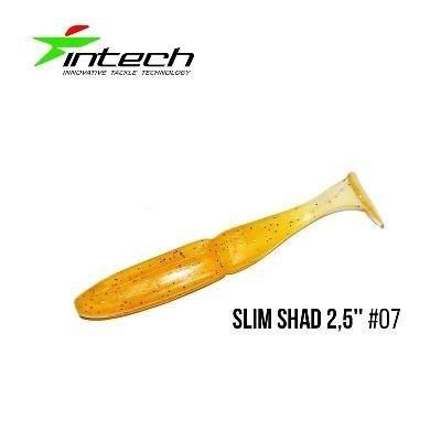 ".Приманка Intech Slim Shad 2,5"(12 шт) (#07)