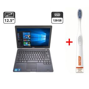 Нетбук Dell Latitude E6230 / 12.5" (1366x768) TN / Intel Core i5-3340M (2 (4) ядра по 2.7 - 3.4 GHz) / 8 GB DDR3 / 128 GB SSD / Intel HD Graphics 4000 б/в + Подарунок  Розумна інтерактивна зубна щітка Colgate Connect M1 / Bluetooth